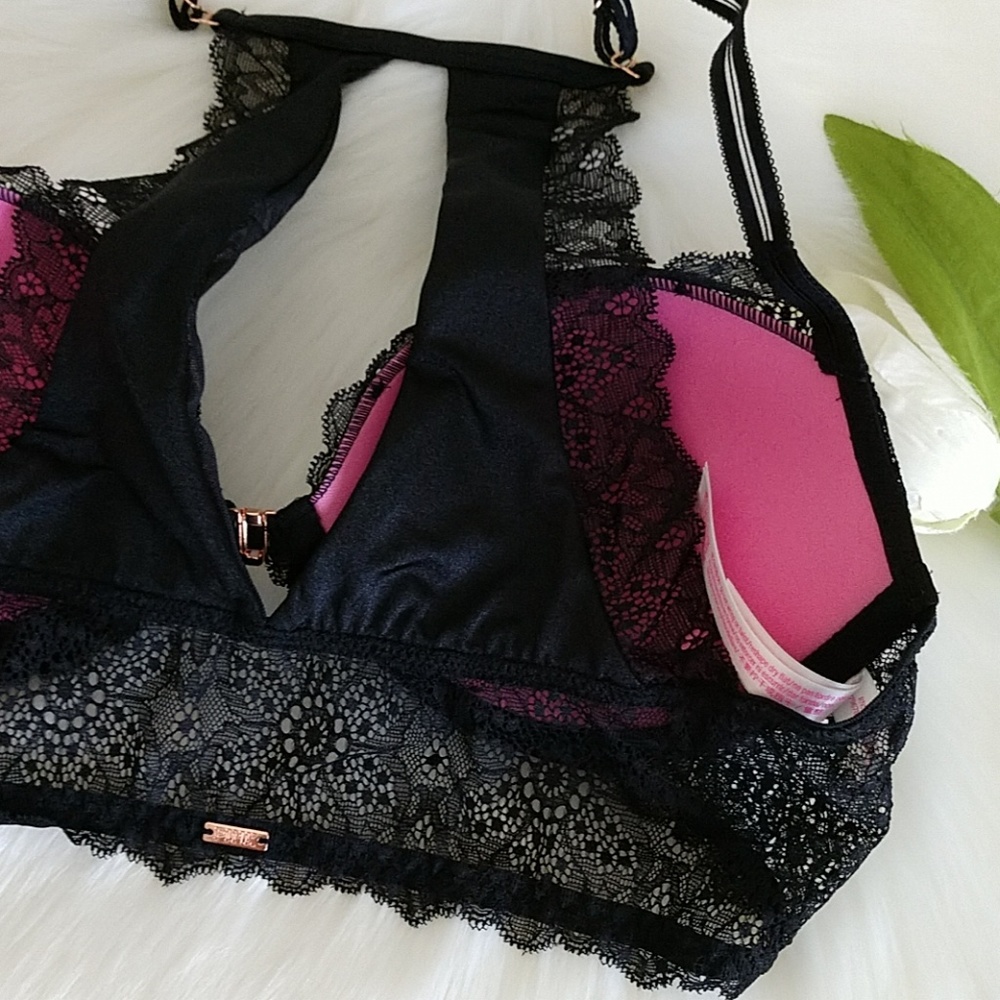 Size 34C🌺PINK VS PUSH-UP BRA(front close) - Picture 6 of 8